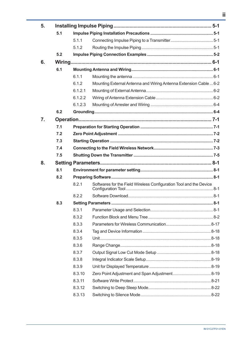 Yokogawa EJX530B User Manual | Page 3 / 91