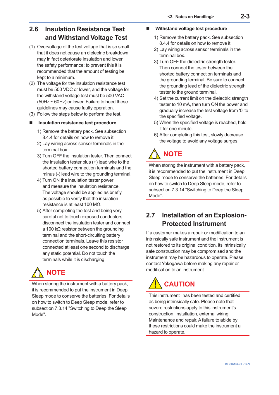 Caution | Yokogawa Wireless Temperature Transmitter YTA510 User Manual | Page 11 / 76