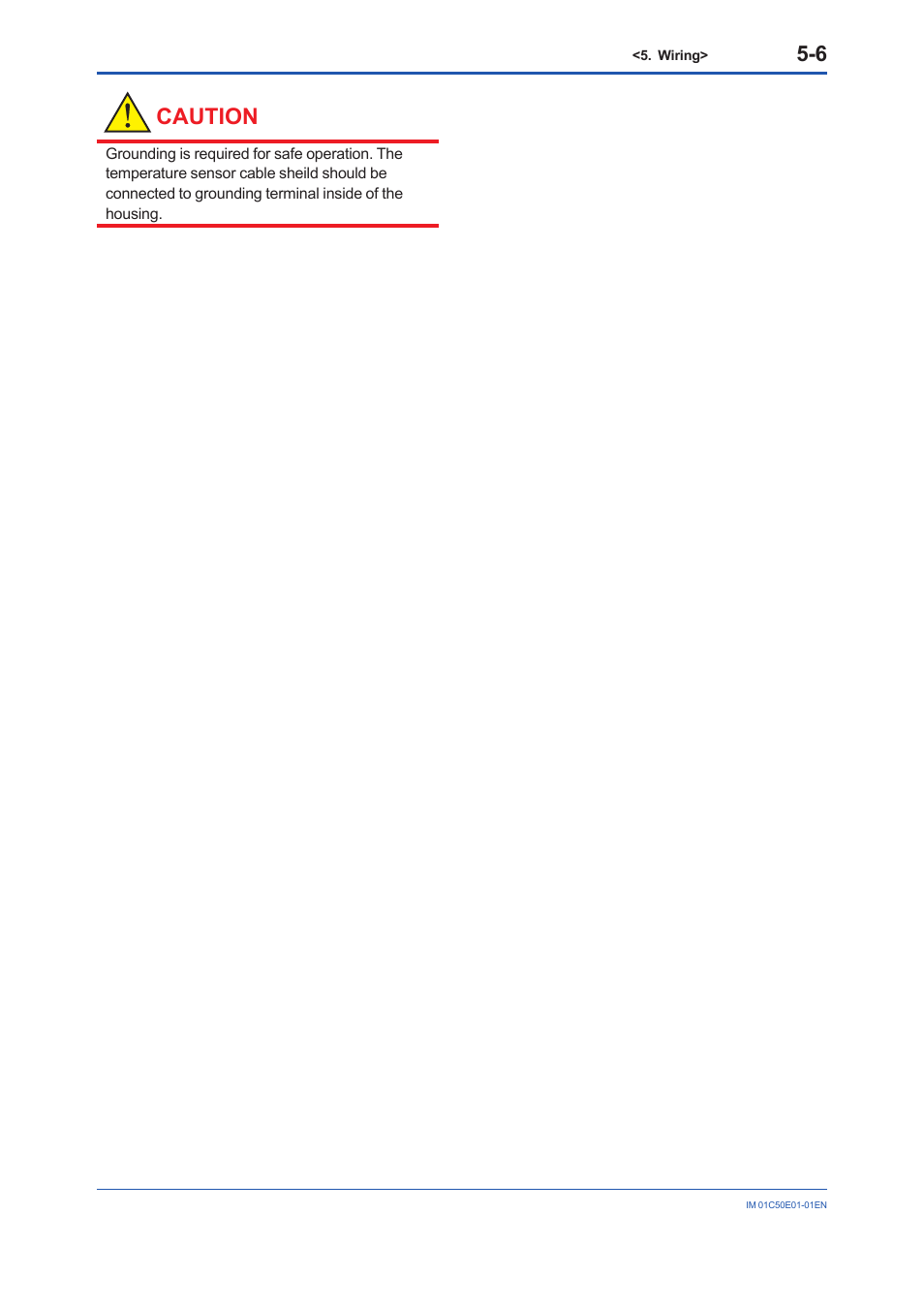 Caution | Yokogawa Wireless Temperature Transmitter YTA510 User Manual | Page 28 / 76