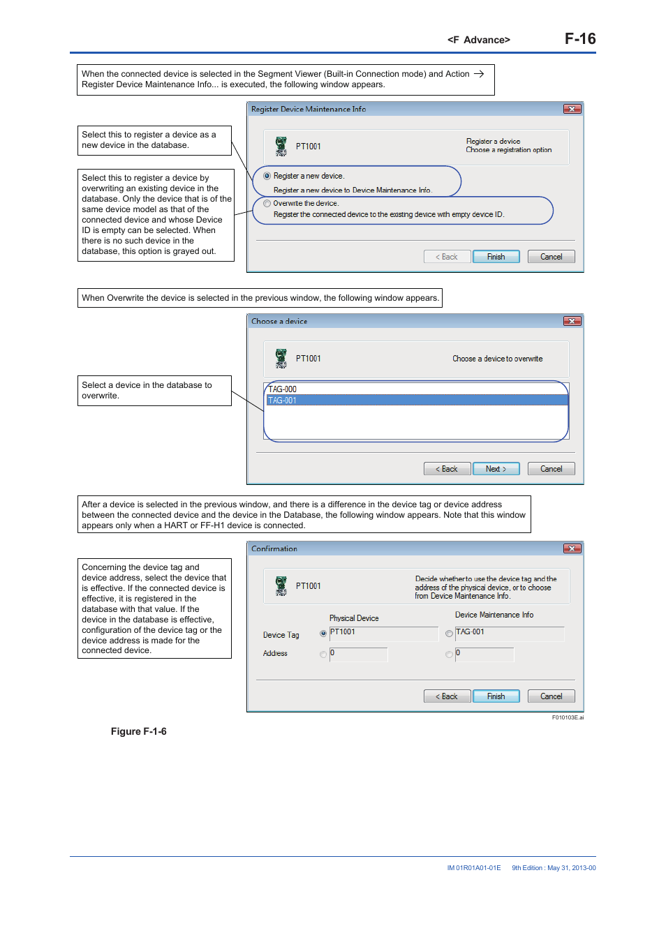 F-16 | Yokogawa FieldMate User Manual | Page 135 / 384
