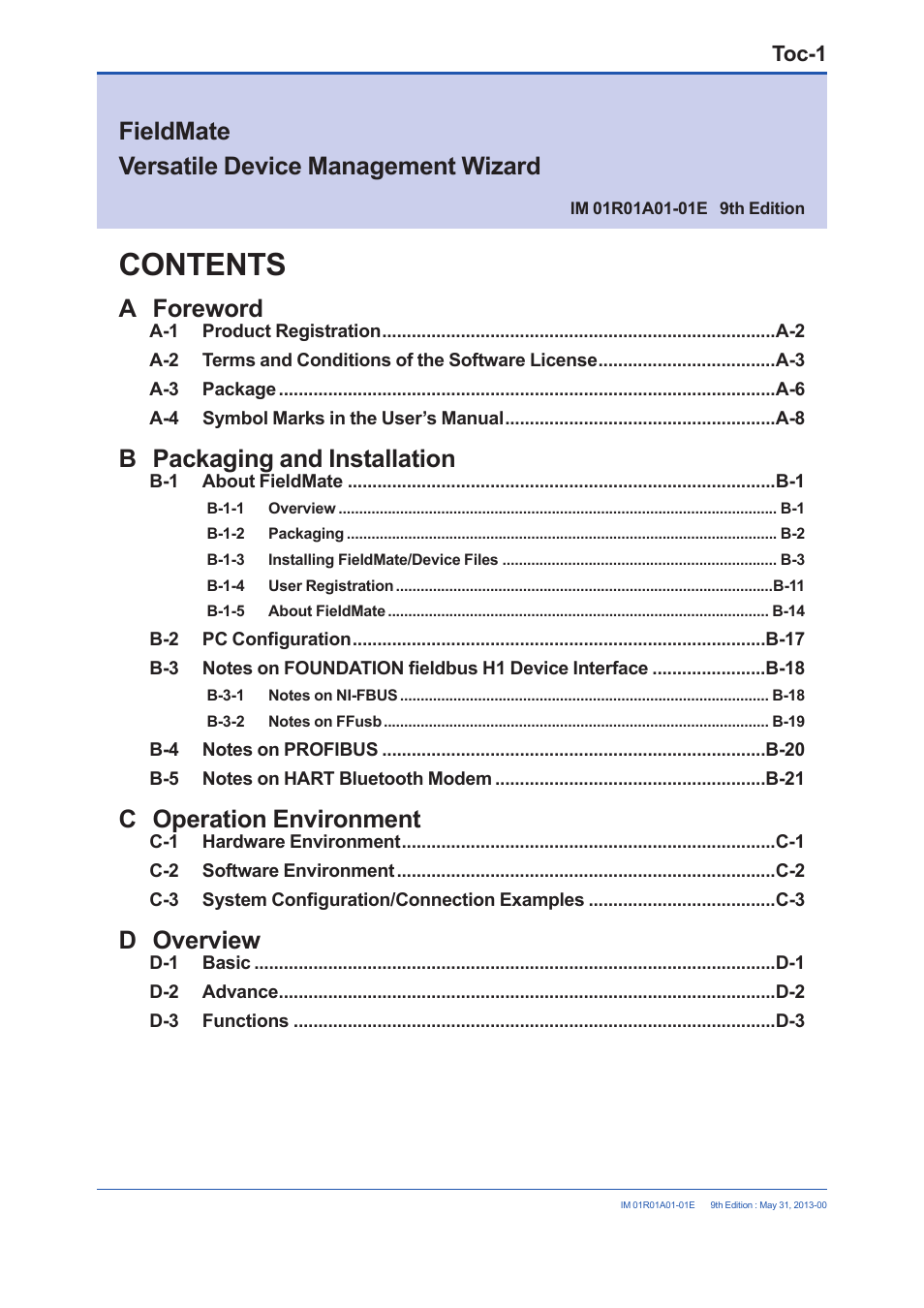 Yokogawa FieldMate User Manual | Page 2 / 384