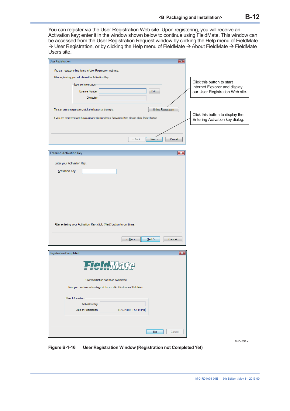B-12 | Yokogawa FieldMate User Manual | Page 26 / 384