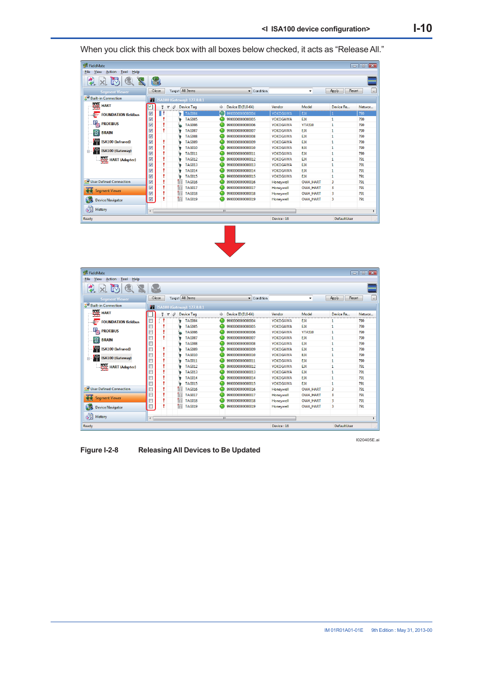 I-10 | Yokogawa FieldMate User Manual | Page 264 / 384