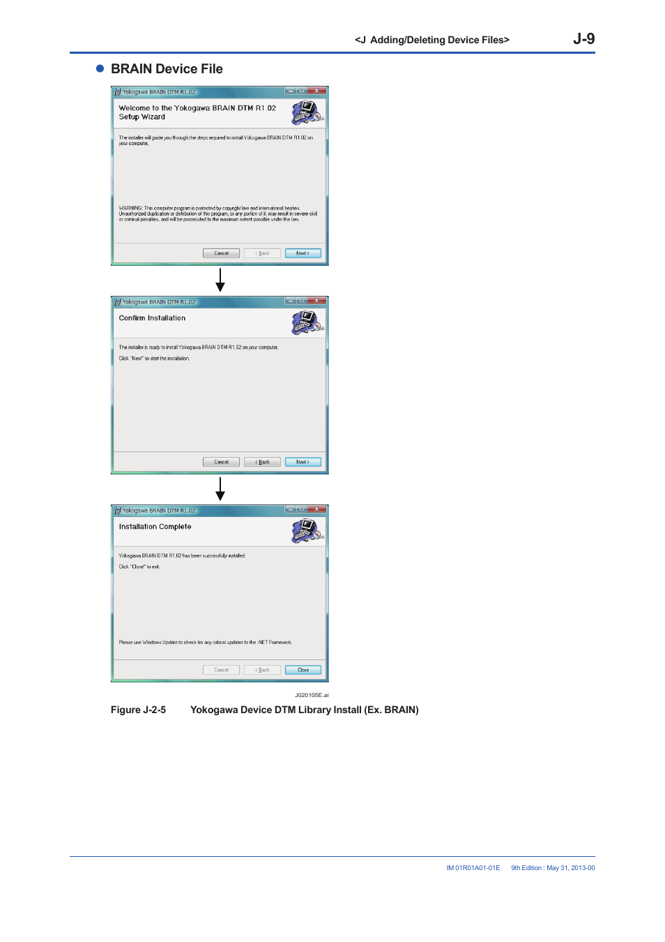 Brain device file | Yokogawa FieldMate User Manual | Page 314 / 384