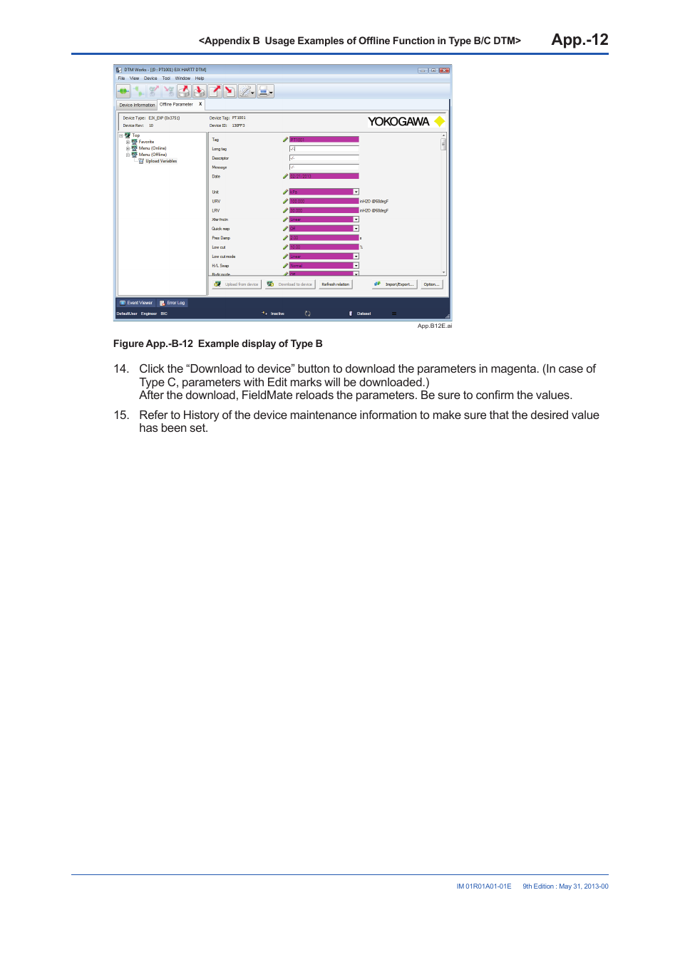 Yokogawa FieldMate User Manual | Page 333 / 384