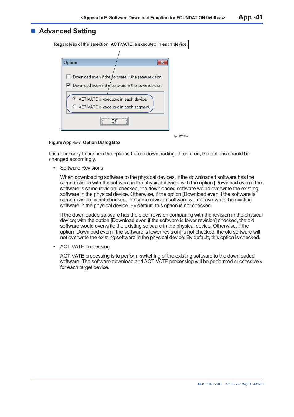 Advanced setting | Yokogawa FieldMate User Manual | Page 362 / 384
