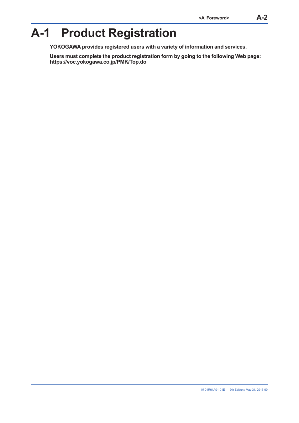 A-1 product registration | Yokogawa FieldMate User Manual | Page 8 / 384