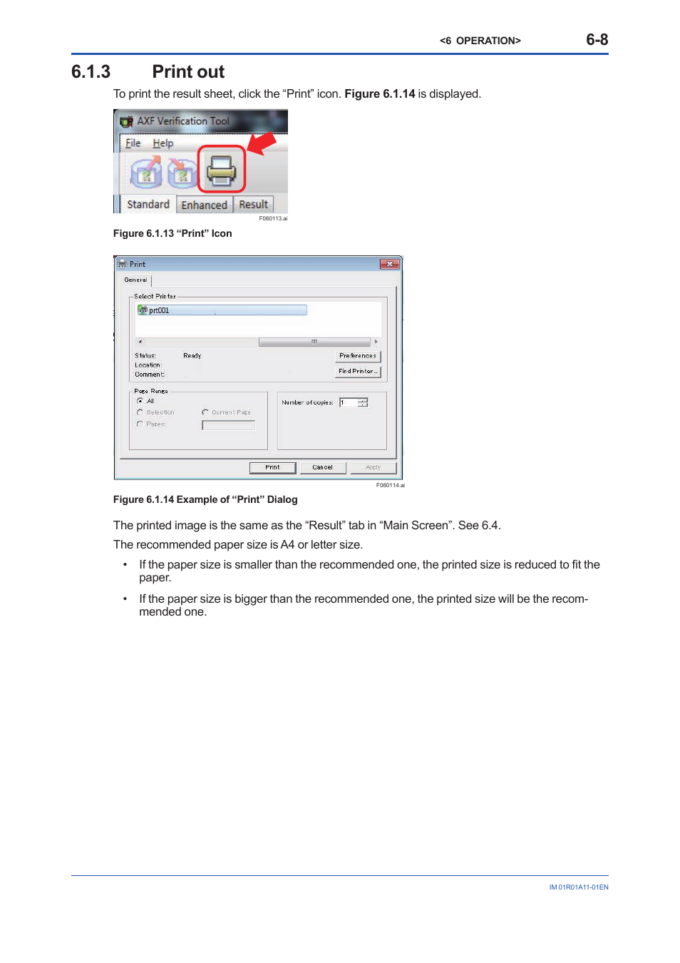 3 print out, Print out -8 | Yokogawa FieldMate User Manual | Page 40 / 84