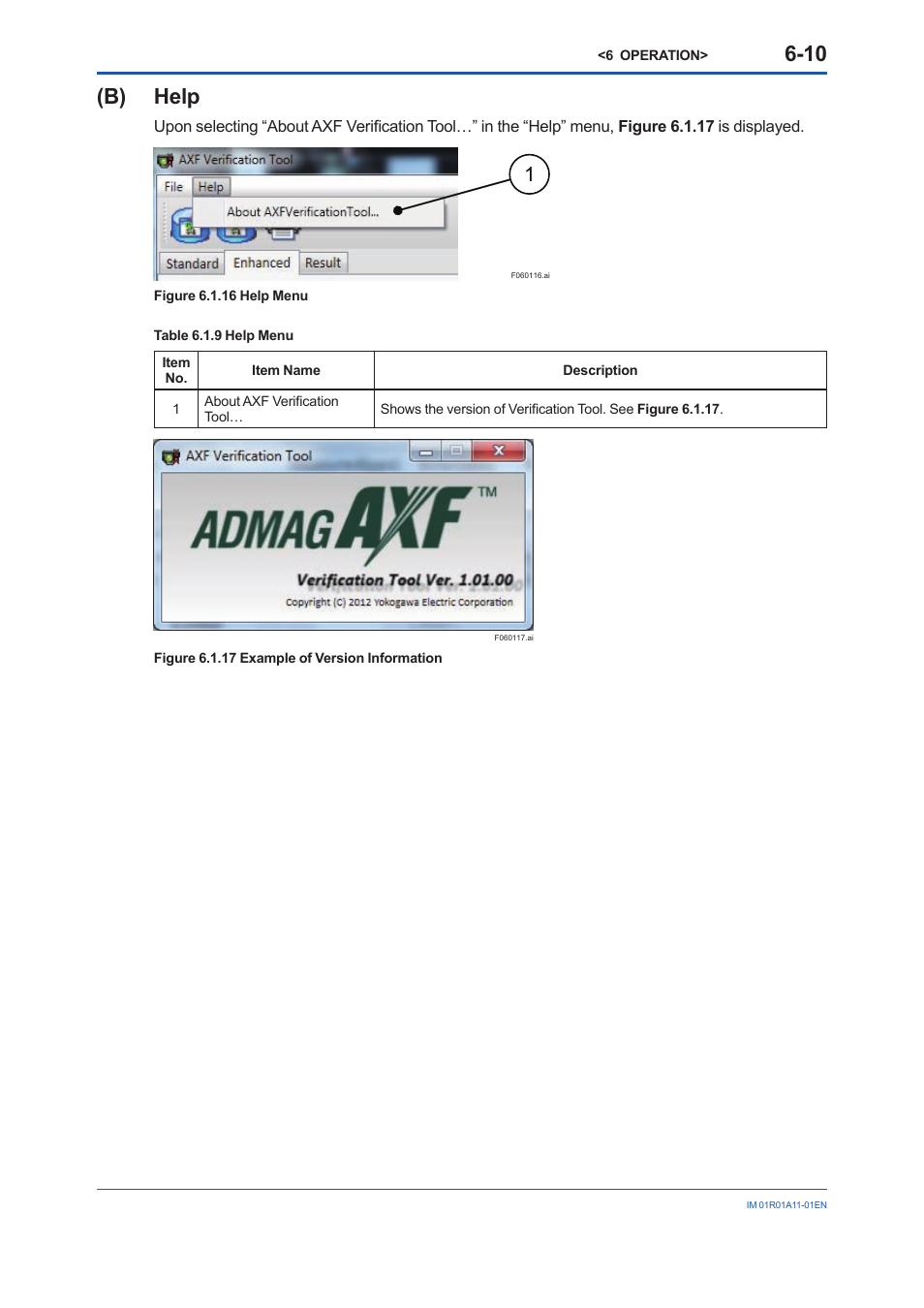 B) help | Yokogawa FieldMate User Manual | Page 42 / 84