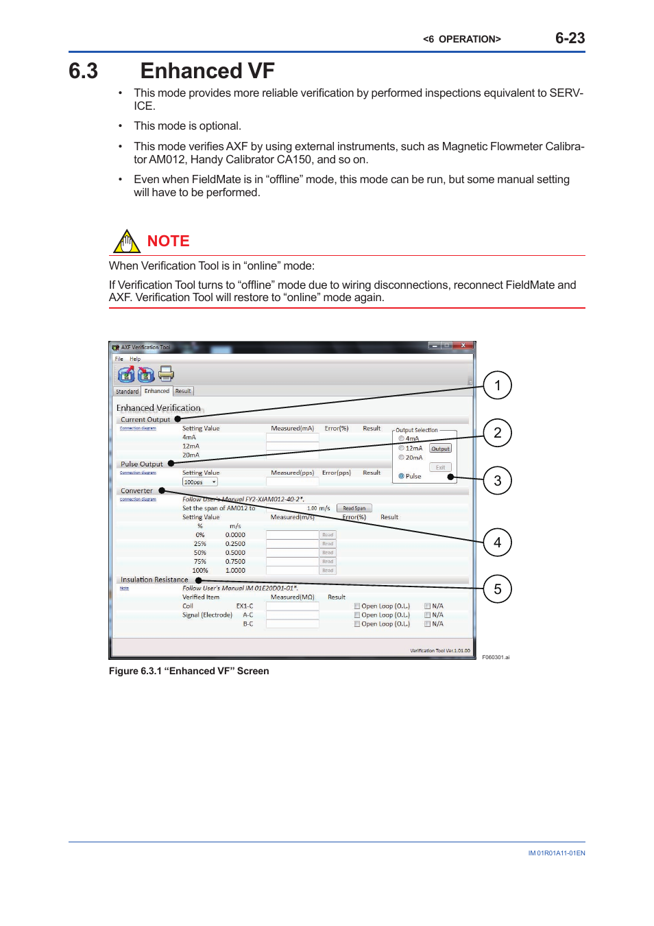 3 enhanced vf, Enhanced vf -23 | Yokogawa FieldMate User Manual | Page 55 / 84