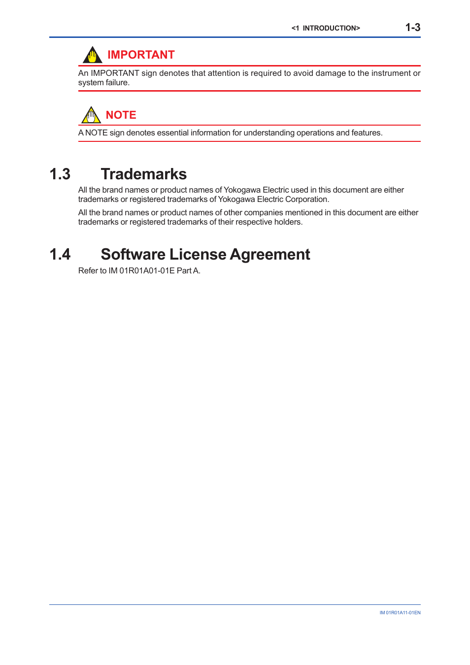 3 trademarks, 4 software license agreement, Trademarks -3 | Software license agreement -3 | Yokogawa FieldMate User Manual | Page 7 / 84