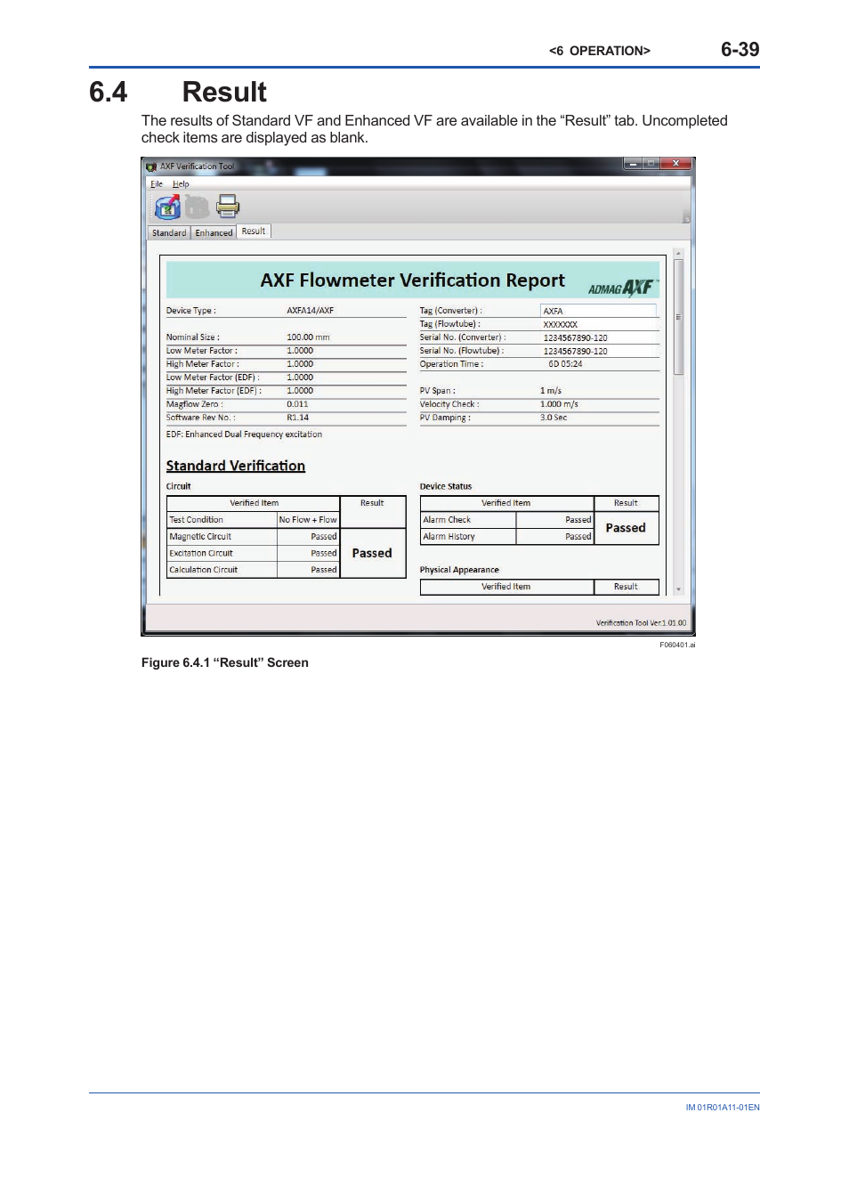 4 result, Result -39 | Yokogawa FieldMate User Manual | Page 71 / 84