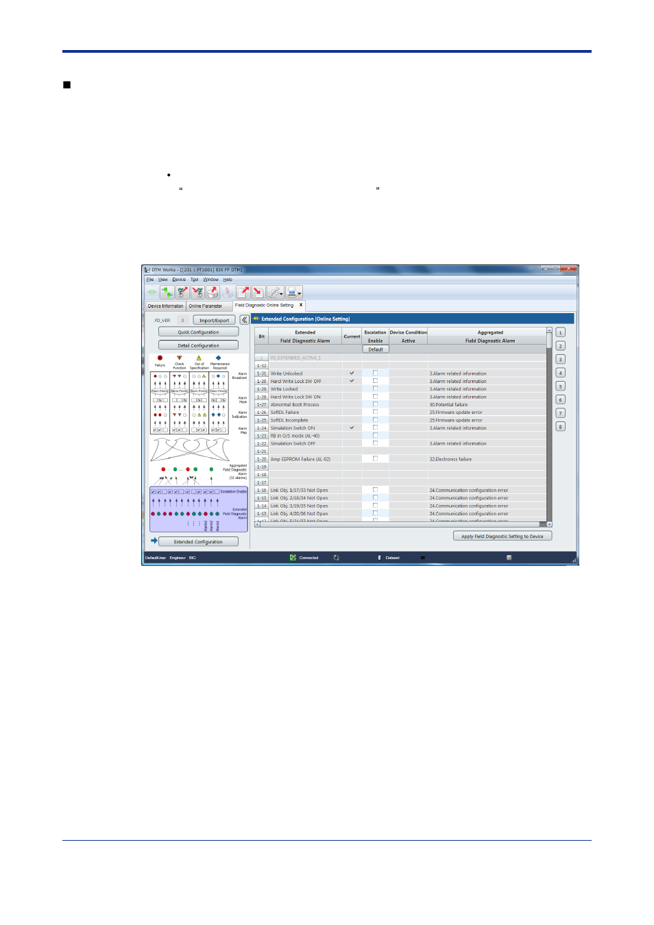 Extended configuration | Yokogawa FieldMate User Manual | Page 11 / 22