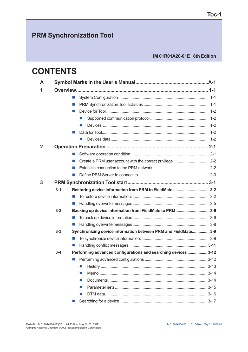 Yokogawa FieldMate User Manual | Page 2 / 31