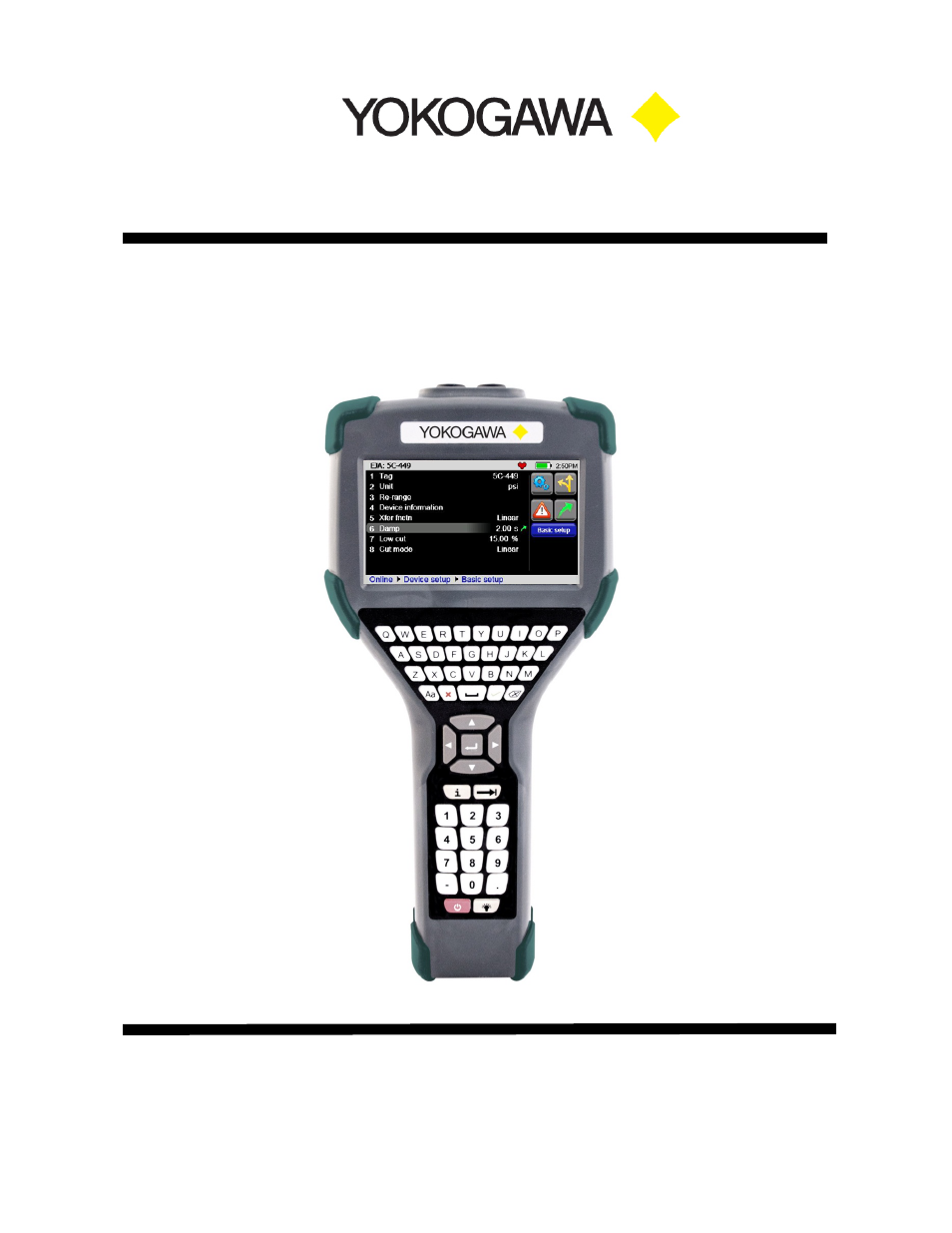 Yokogawa HART Communicator YHC5150X User Manual | 46 pages