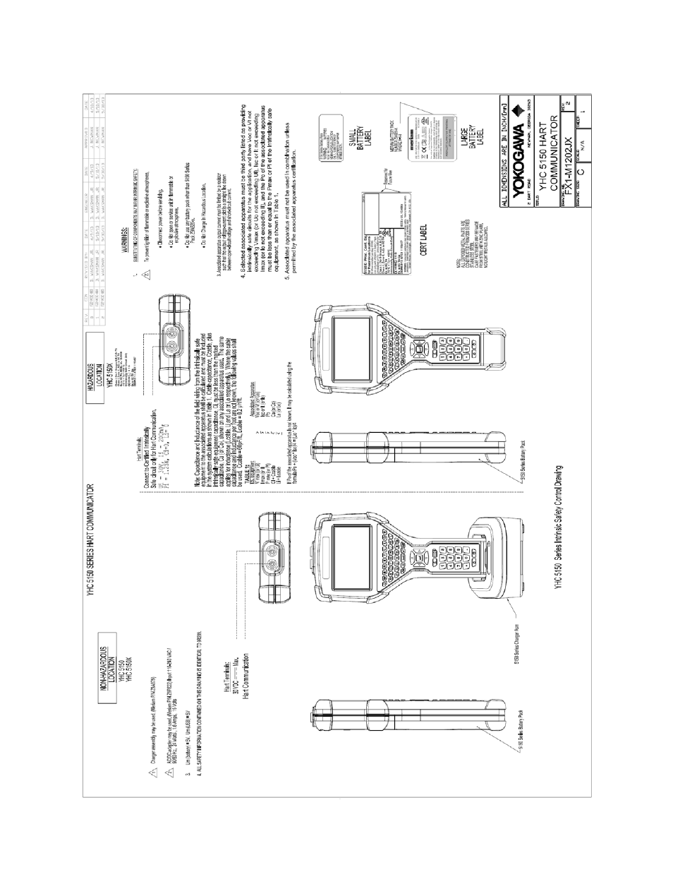 Yokogawa HART Communicator YHC5150X User Manual | Page 45 / 46