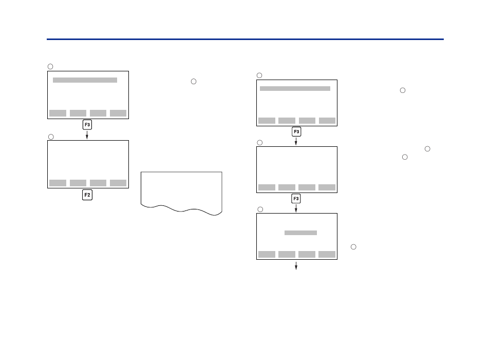 2) printing display parameters, 3) printing all parameters from a menu choice | Yokogawa BT200 User Manual | Page 35 / 53