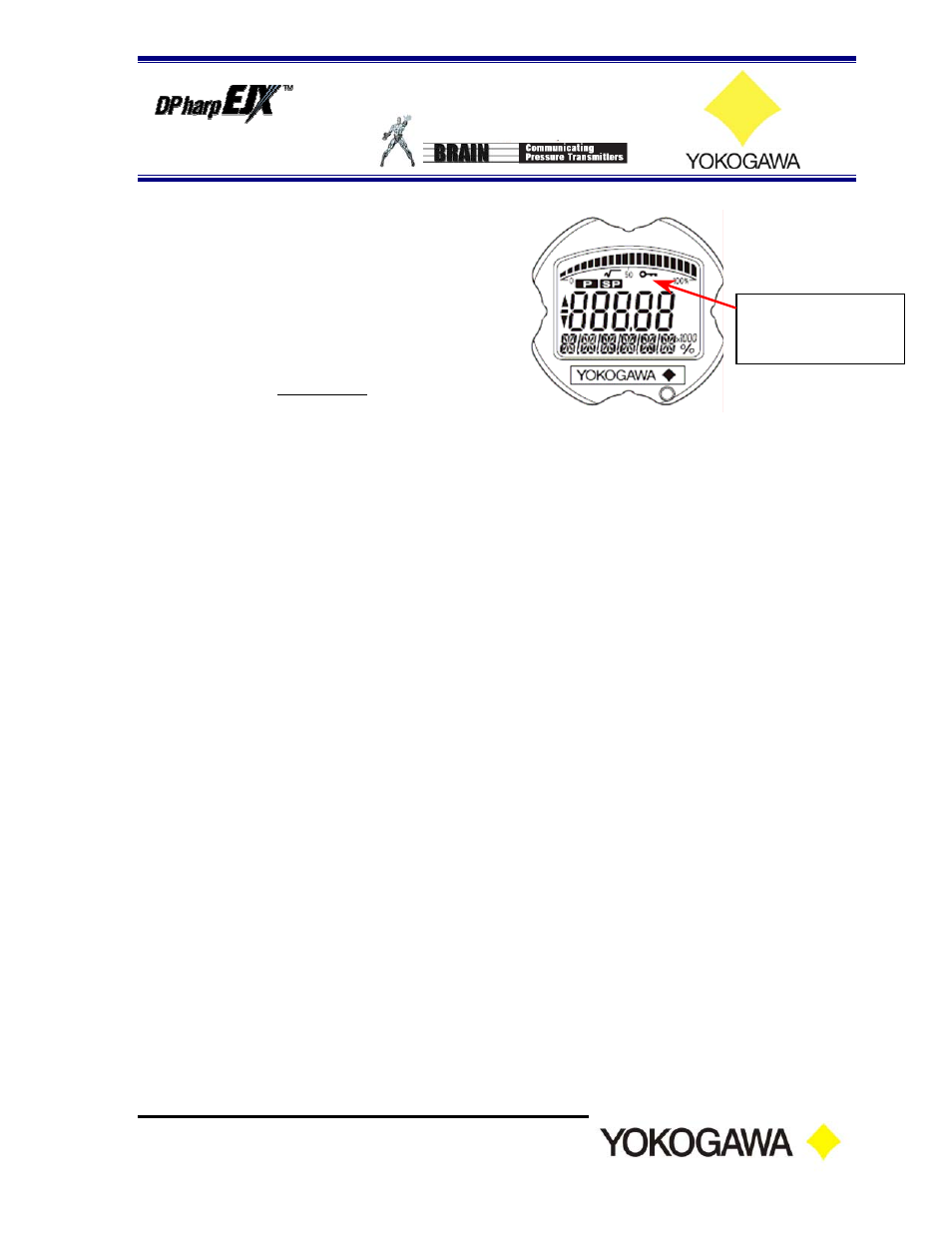 Write protection | Yokogawa BT200 User Manual | Page 3 / 3