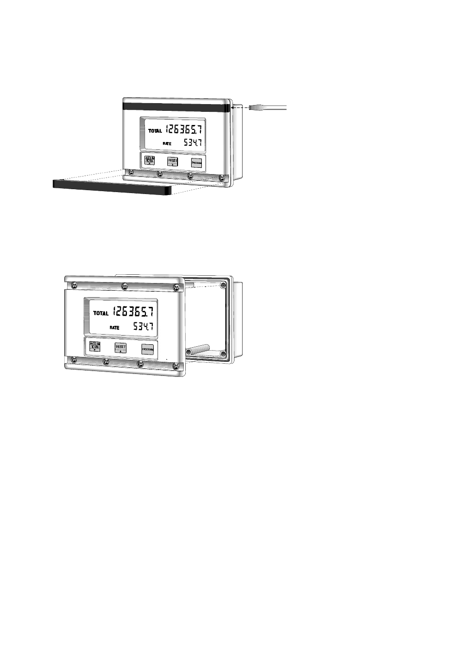 Yokogawa 202 Field Mounting Rate Totalizer User Manual | Page 30 / 34