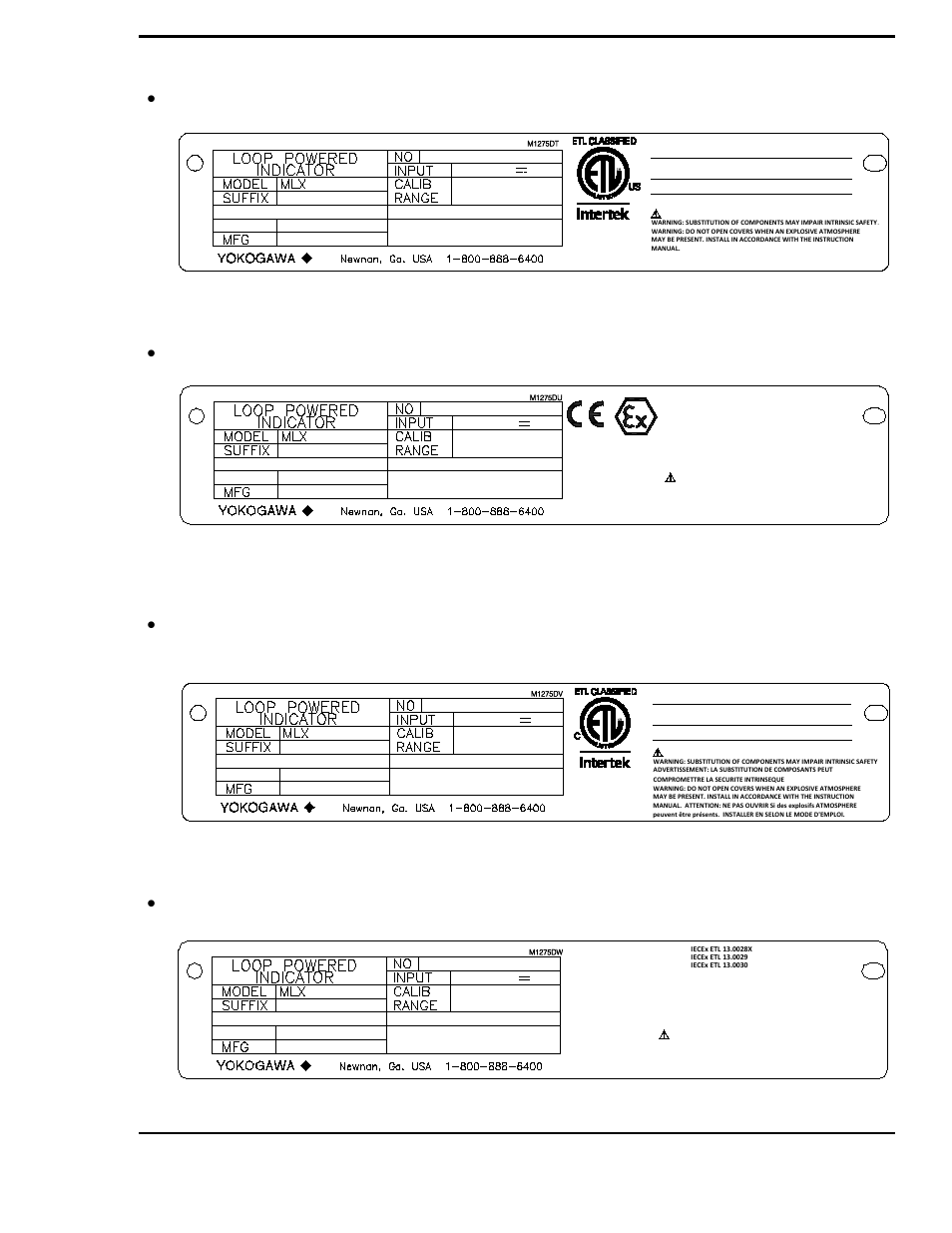 Page 19 of 49 | Yokogawa MLX User Manual | Page 19 / 49