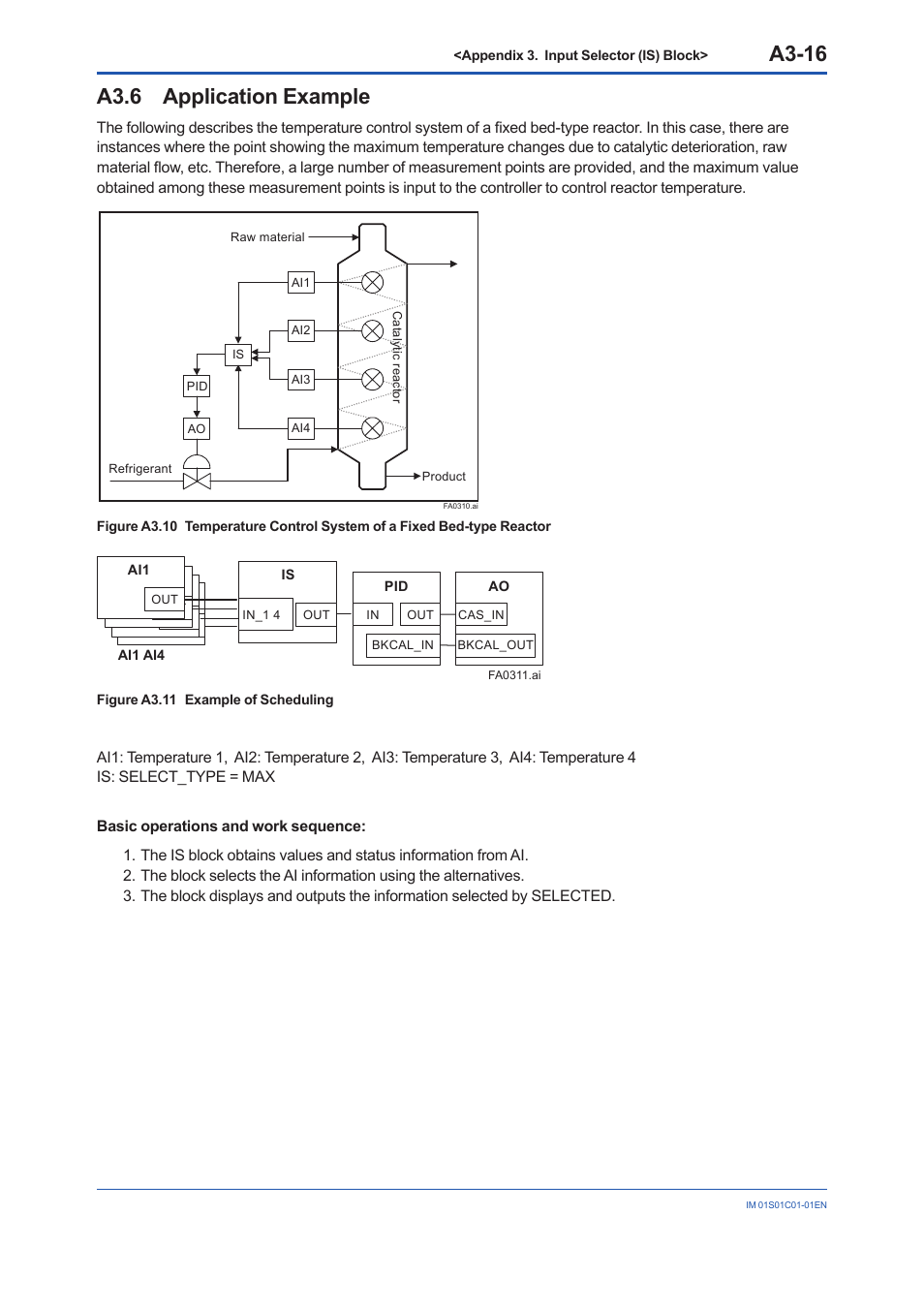 A3.6 application example, A3.6, A3-16 | Yokogawa FVX110 User Manual | Page 123 / 164