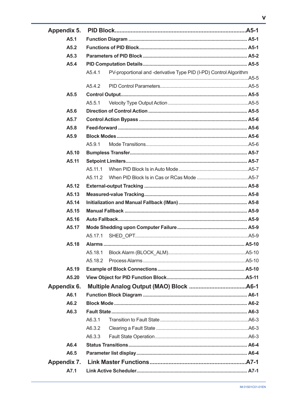 Yokogawa FVX110 User Manual | Page 6 / 164