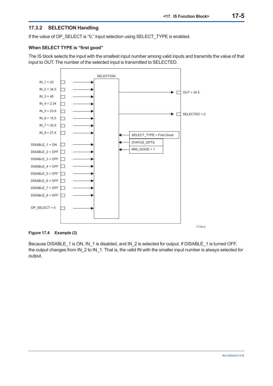 2 selection handling, Selection handling -5 | Yokogawa YVP110 User Manual | Page 91 / 161