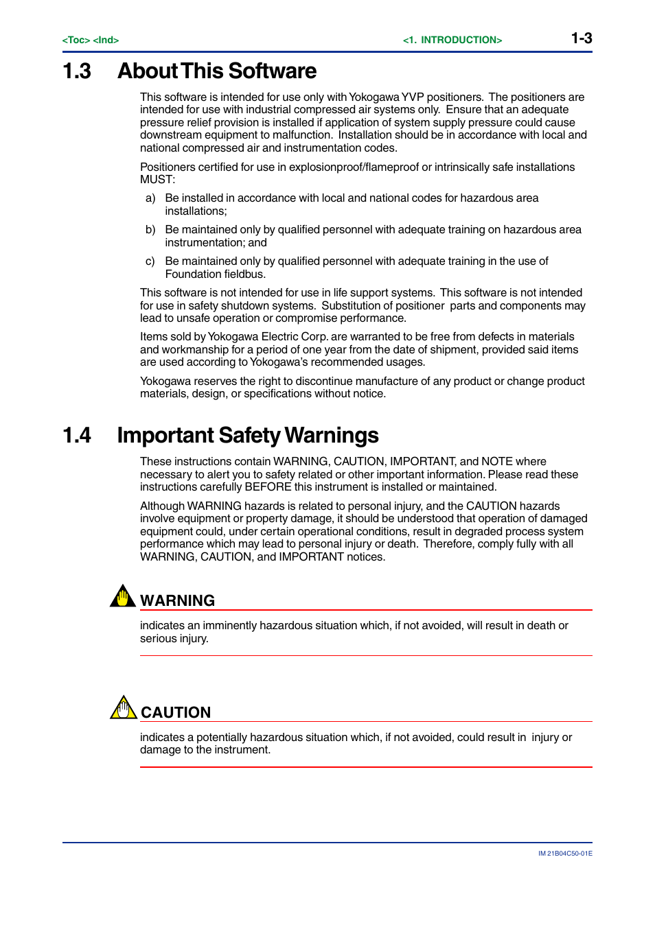 3 about this software, 4 important safety warnings, About this software -3 | Important safety warnings -3 | Yokogawa YVP20S User Manual | Page 10 / 177