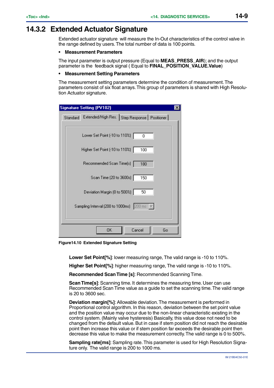 2 extended actuator signature, Extended actuator signature -9 | Yokogawa YVP20S User Manual | Page 135 / 177