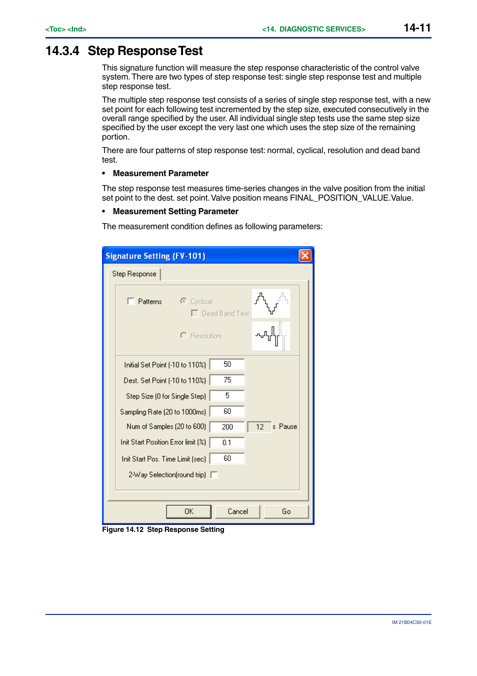 4 step response test, Step response test -11 | Yokogawa YVP20S User Manual | Page 137 / 177