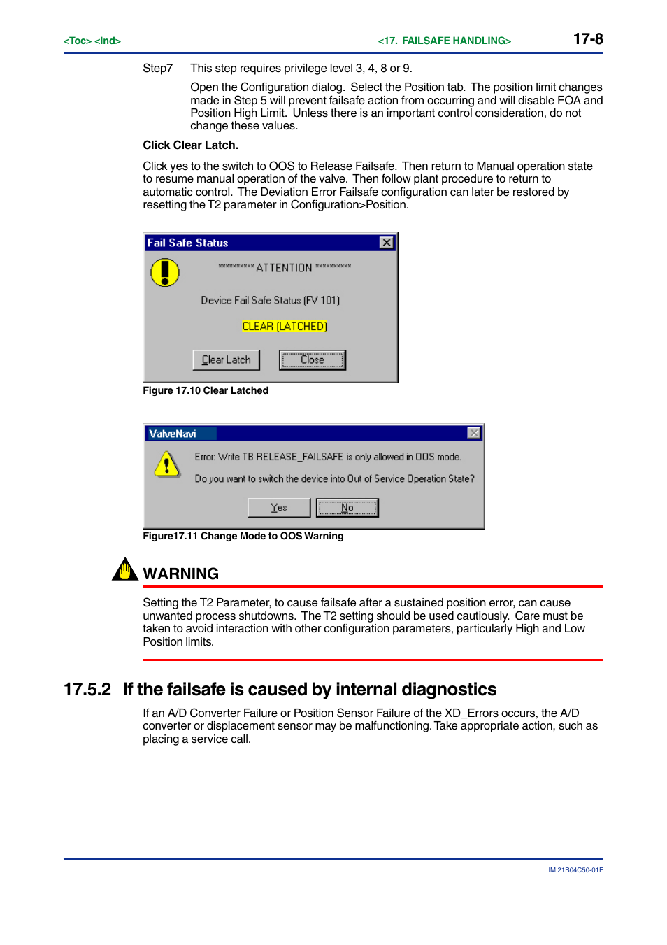 Warning | Yokogawa YVP20S User Manual | Page 169 / 177