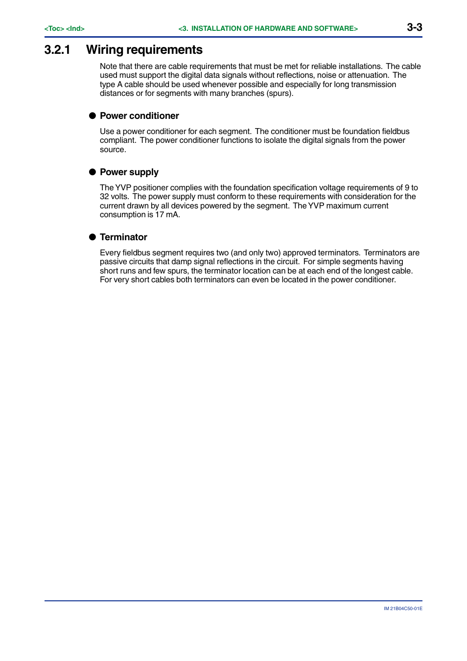 1 wiring requirements, Wiring requirements -3 | Yokogawa YVP20S User Manual | Page 17 / 177