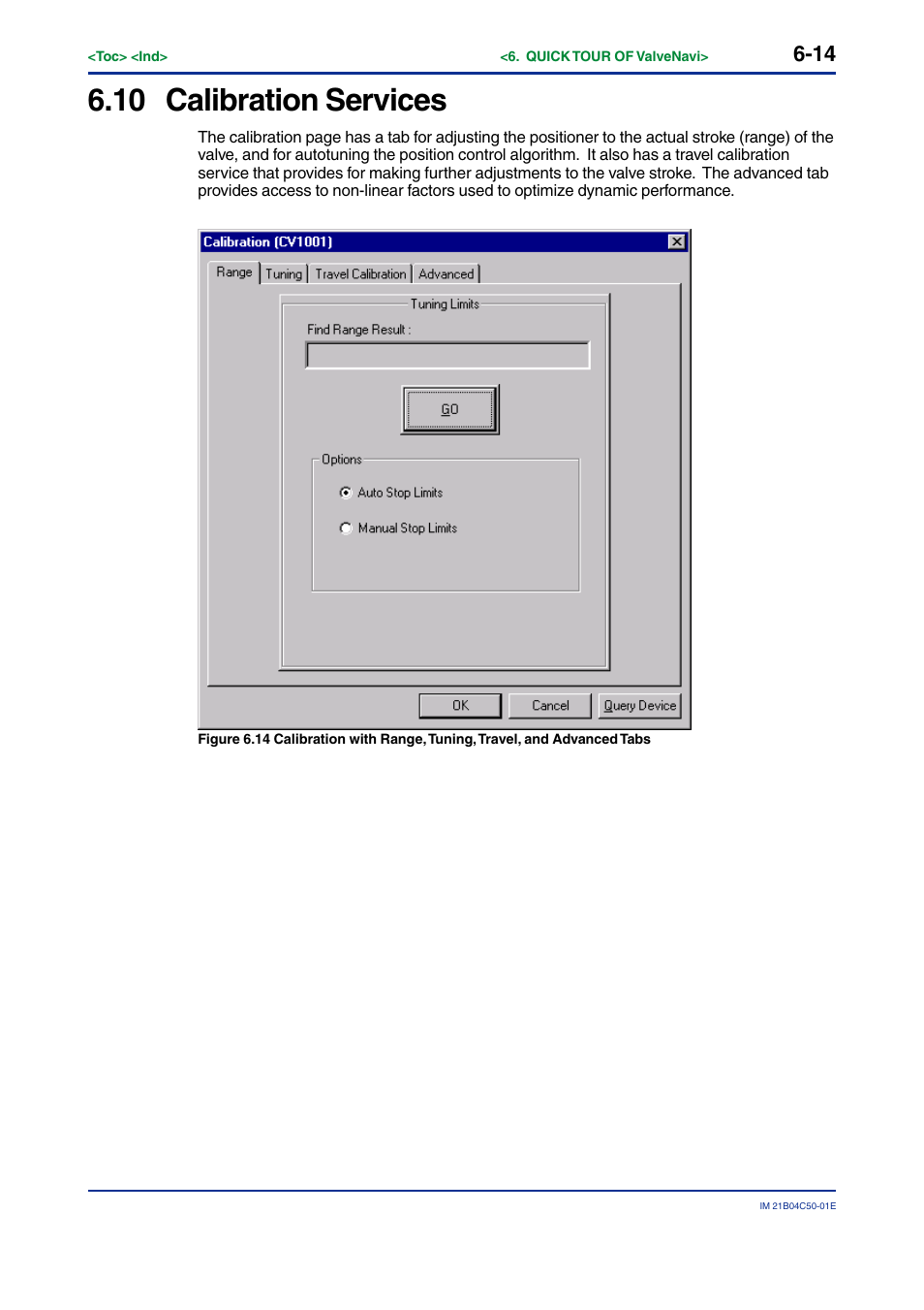 10 calibration services, Calibration services -14 | Yokogawa YVP20S User Manual | Page 55 / 177