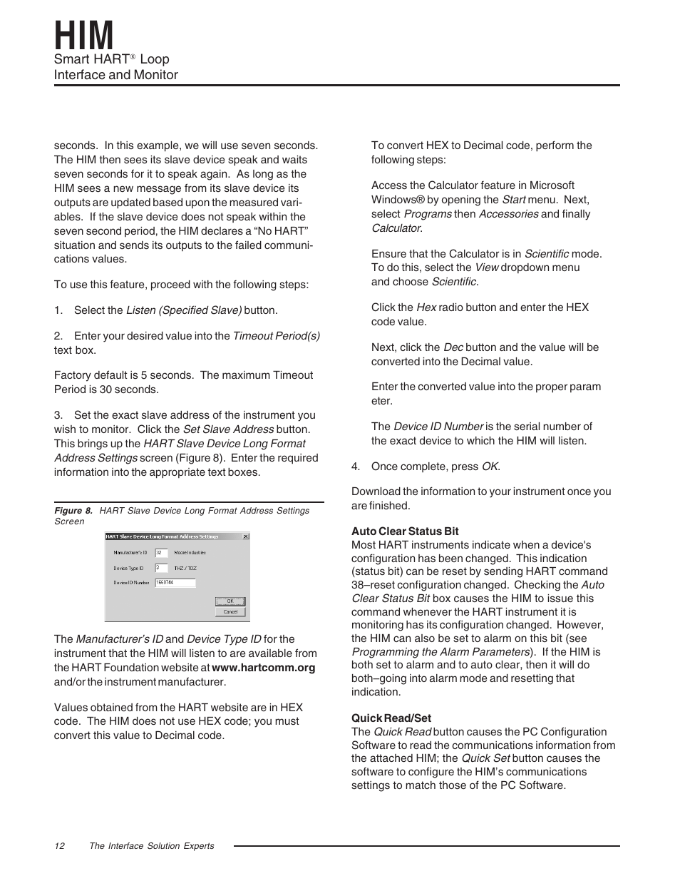 Yokogawa HIMHART User Manual | Page 12 / 27