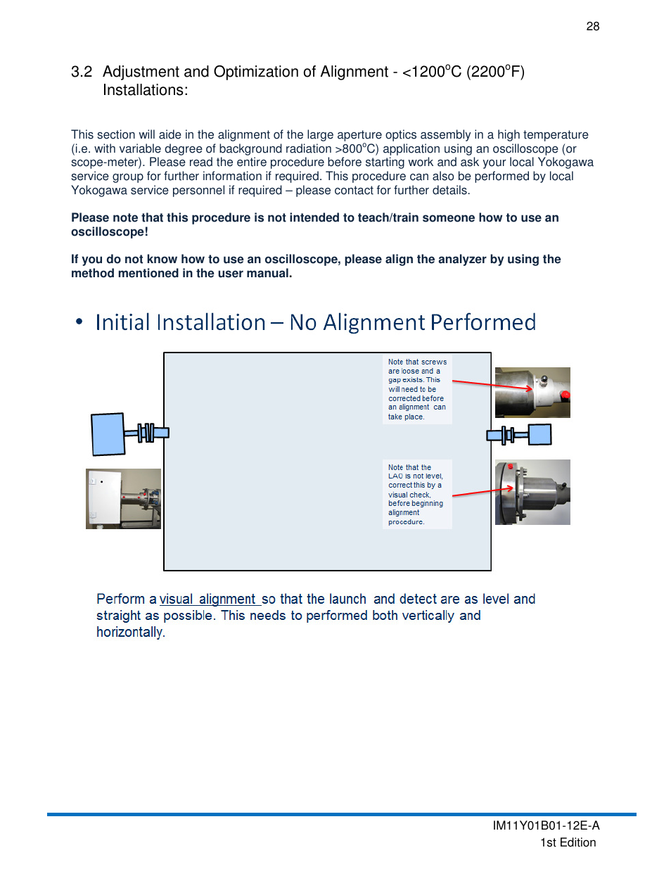 C (2200, F) installations | Yokogawa In-Situ Gas Analyzer TDLS200 User Manual | Page 28 / 39
