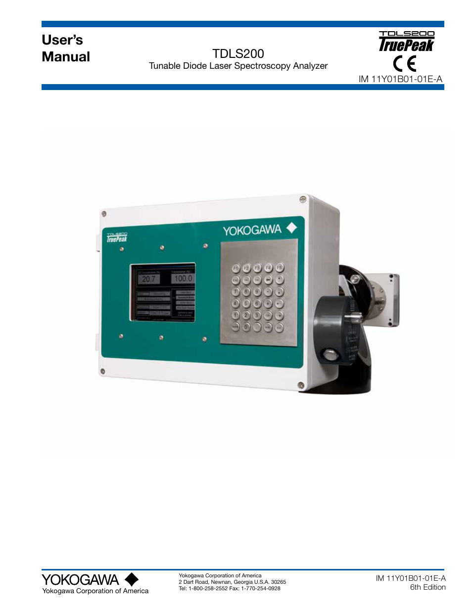 Yokogawa In-Situ Gas Analyzer TDLS200 User Manual | 144 pages