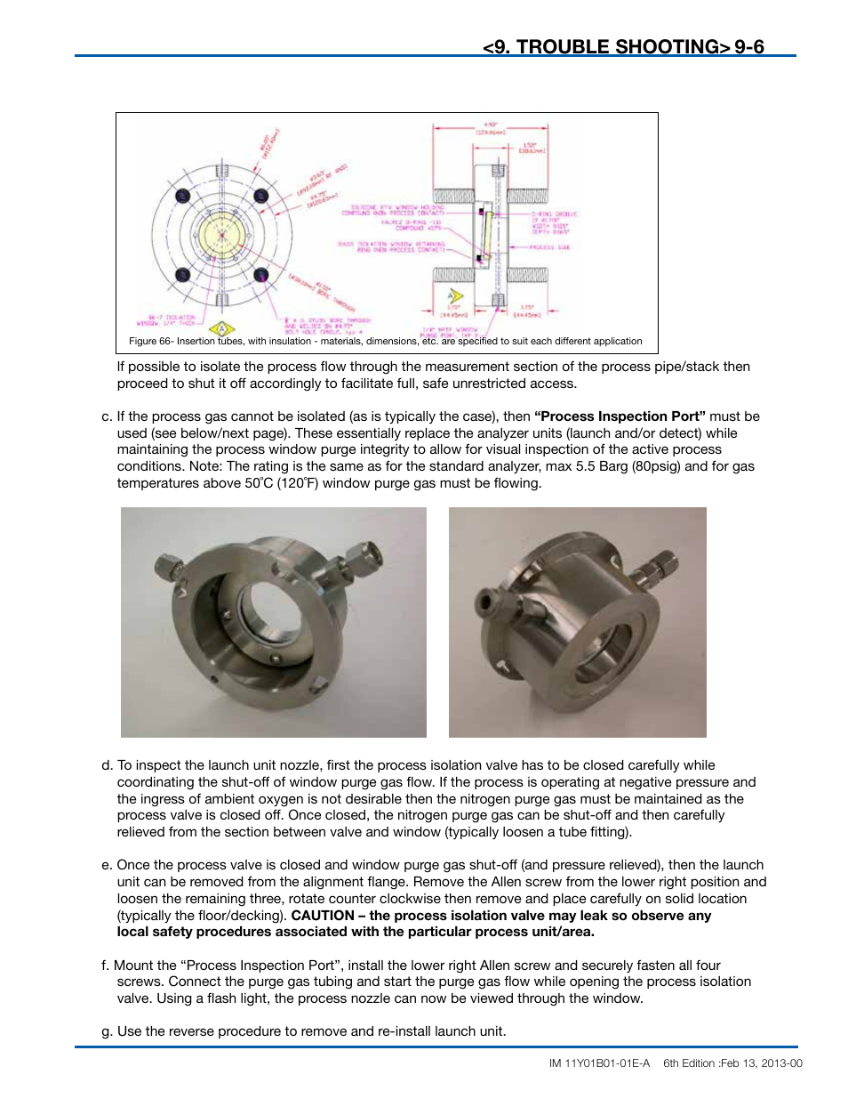 Trouble shooting | Yokogawa In-Situ Gas Analyzer TDLS200 User Manual | Page 131 / 144