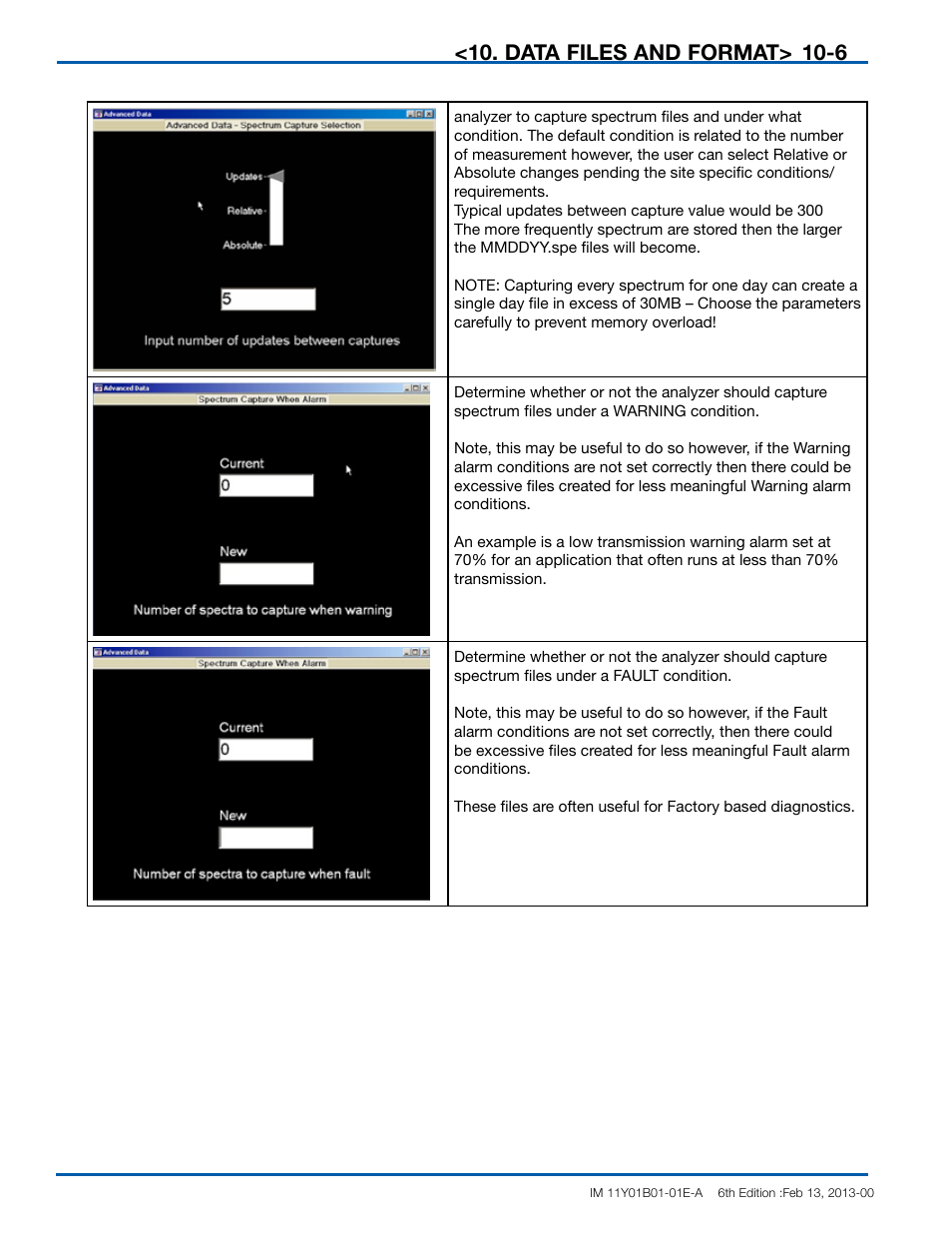 Data files and format | Yokogawa In-Situ Gas Analyzer TDLS200 User Manual | Page 141 / 144
