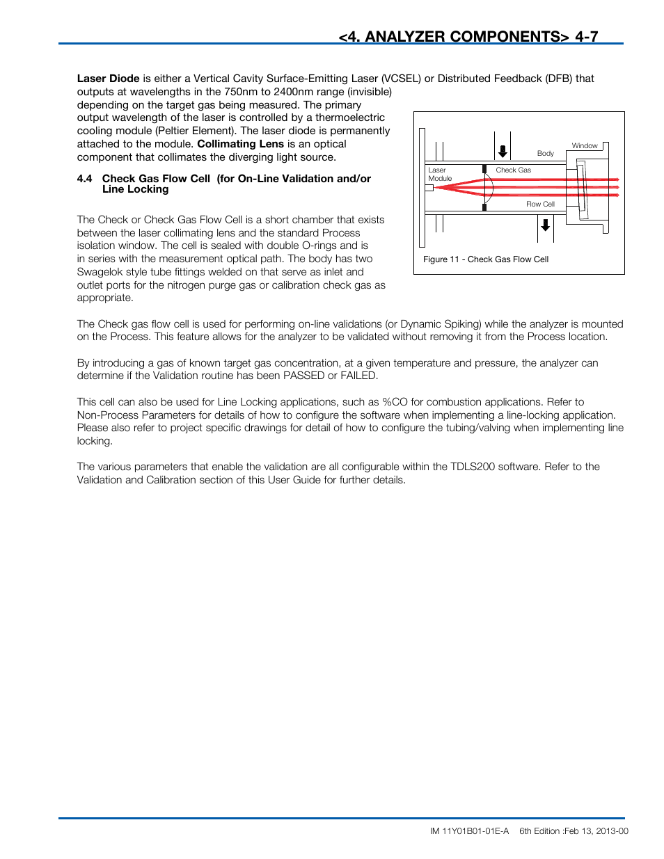 Analyzer components | Yokogawa In-Situ Gas Analyzer TDLS200 User Manual | Page 26 / 144