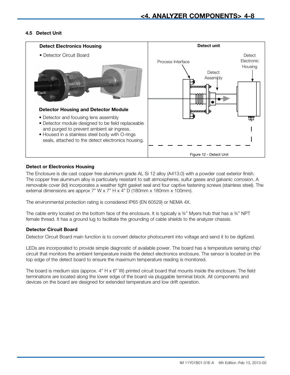 Analyzer components | Yokogawa In-Situ Gas Analyzer TDLS200 User Manual | Page 27 / 144