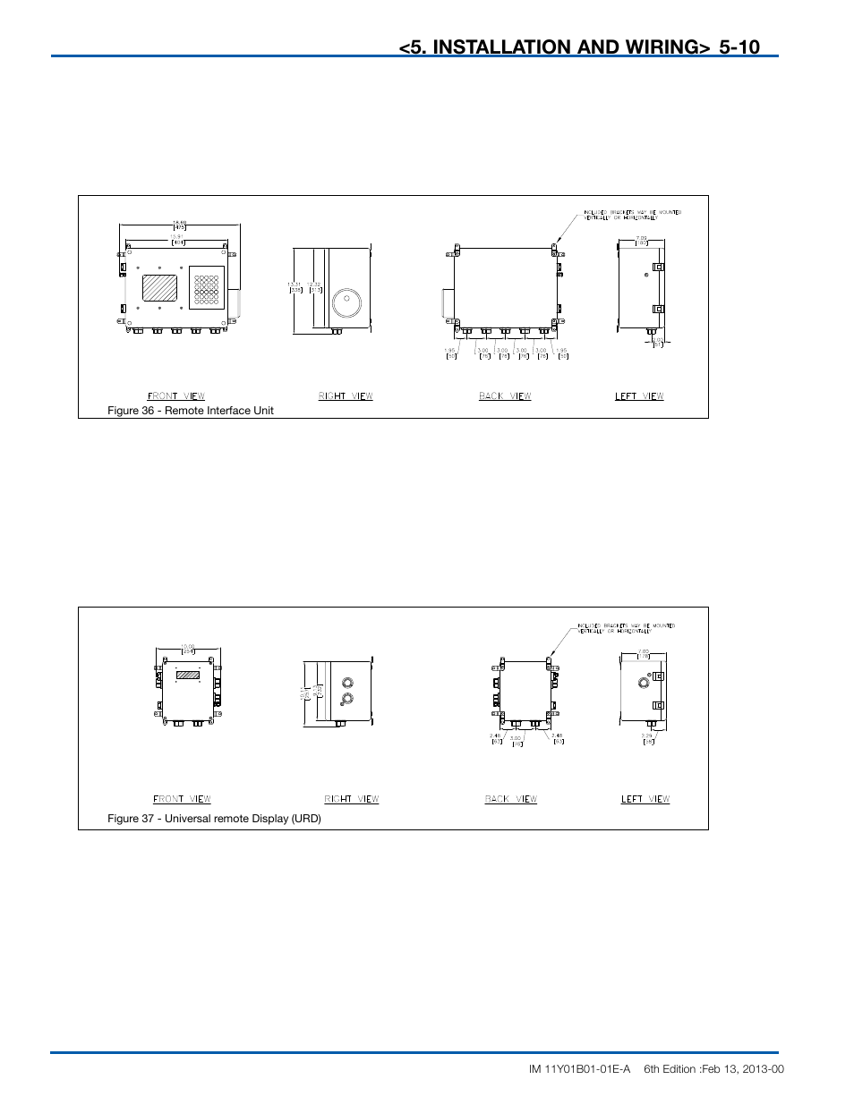 Installation and wiring> 5-10 | Yokogawa In-Situ Gas Analyzer TDLS200 User Manual | Page 43 / 144