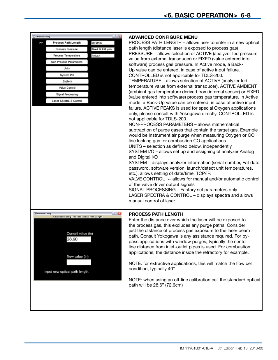 Basic operation | Yokogawa In-Situ Gas Analyzer TDLS200 User Manual | Page 64 / 144