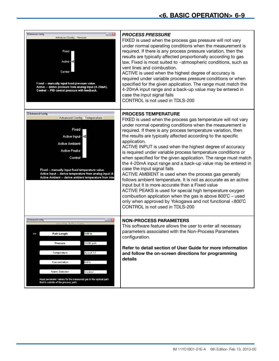 Basic operation | Yokogawa In-Situ Gas Analyzer TDLS200 User Manual | Page 65 / 144