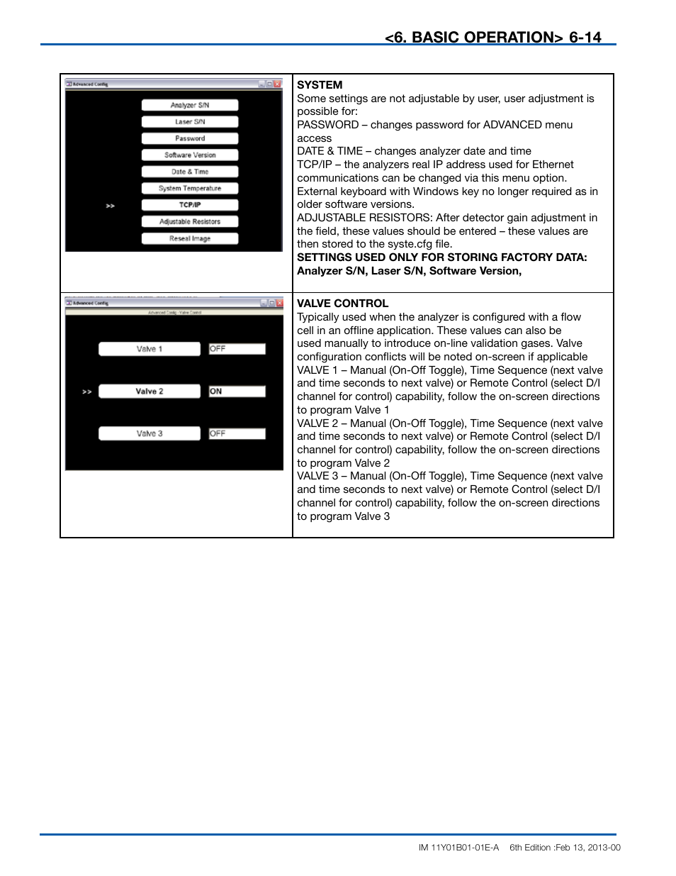 Basic operation | Yokogawa In-Situ Gas Analyzer TDLS200 User Manual | Page 70 / 144