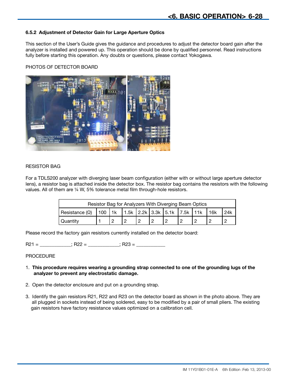 Basic operation | Yokogawa In-Situ Gas Analyzer TDLS200 User Manual | Page 84 / 144