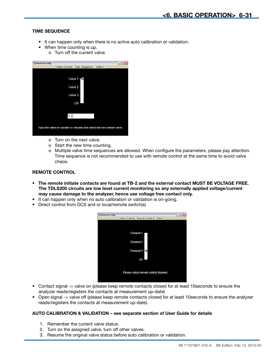 Basic operation | Yokogawa In-Situ Gas Analyzer TDLS200 User Manual | Page 87 / 144