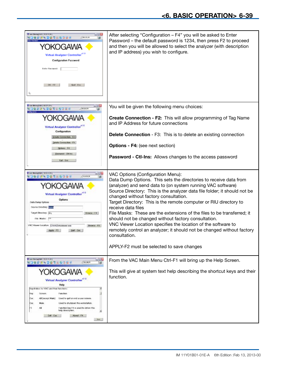 Basic operation | Yokogawa In-Situ Gas Analyzer TDLS200 User Manual | Page 95 / 144