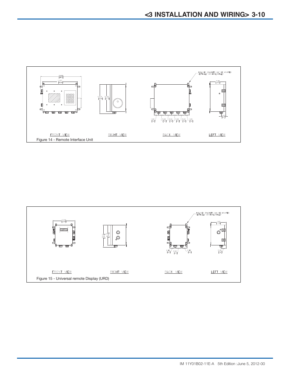 3 installation and wiring> 3-10 | Yokogawa In-Situ Gas Analyzer TDLS200 User Manual | Page 23 / 40