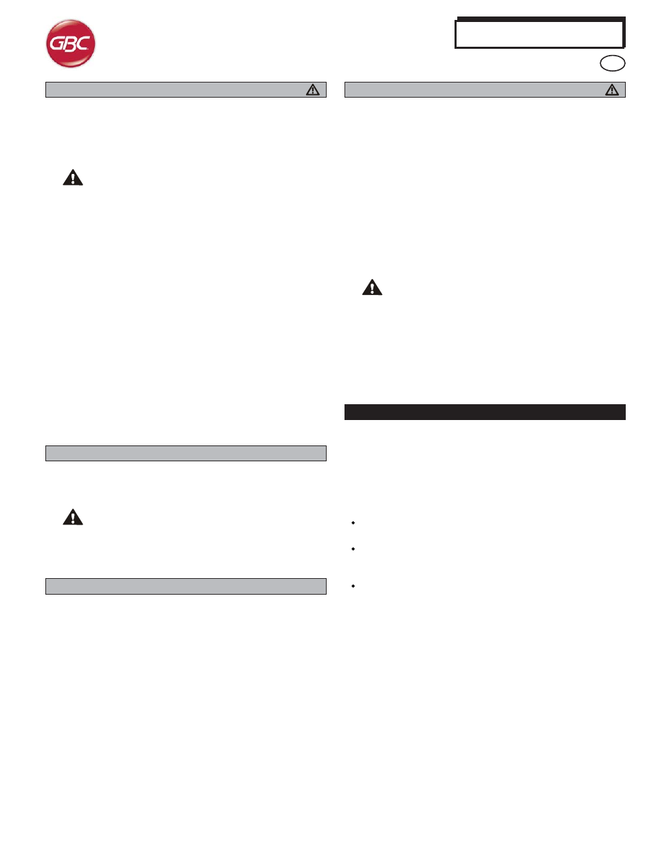 Advancedpunch | GBC AdvancedPunch User Manual | Page 10 / 50