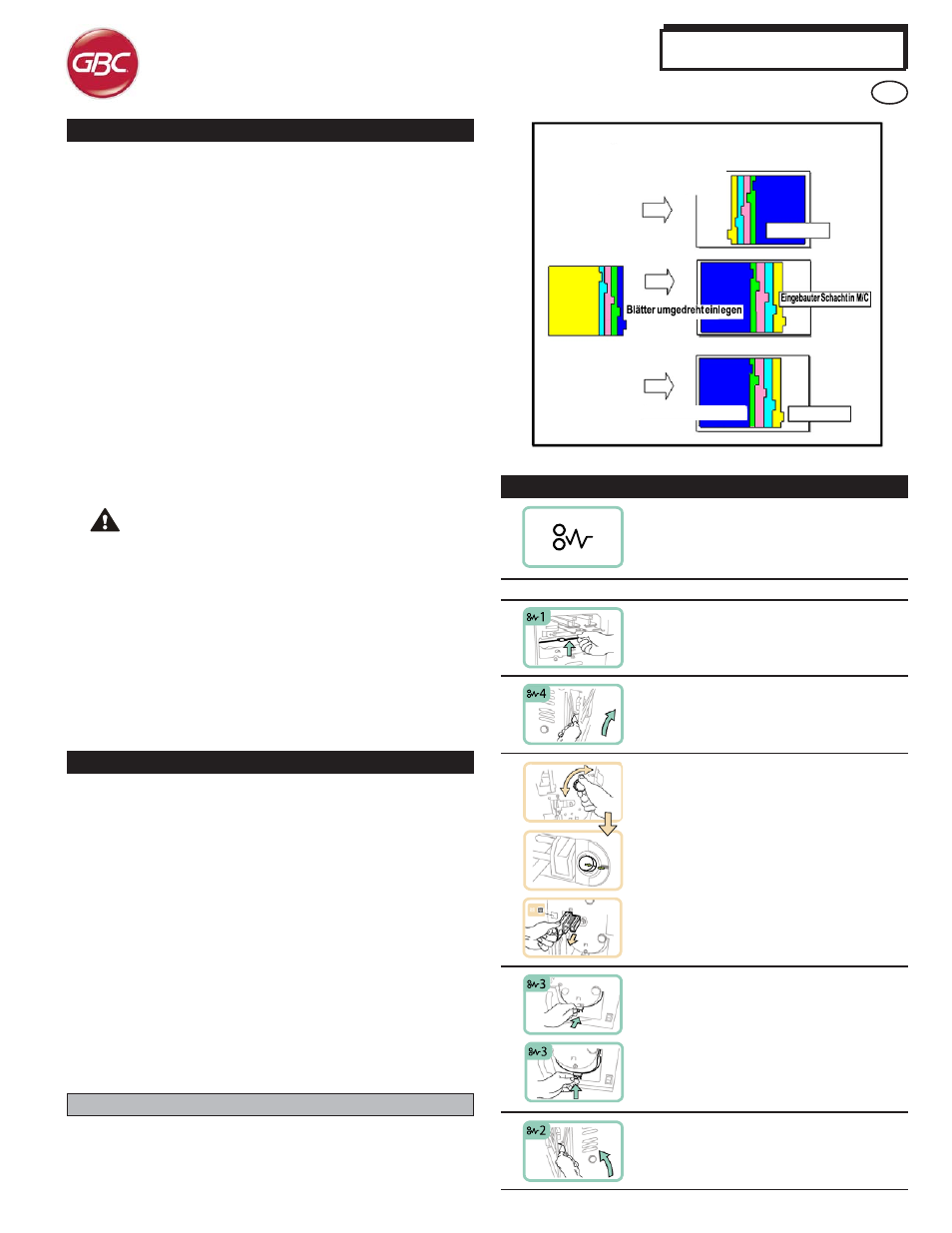 Advancedpunch | GBC AdvancedPunch User Manual | Page 31 / 50